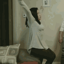 Arms Up Exercise GIF - Arms Up Exercise Workout GIFs