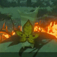 Korok Botw GIF - Korok Botw Fire GIFs