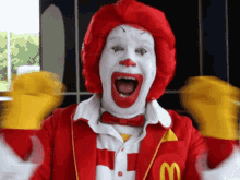 Ronald Mcdonald Mcdonalds GIF - Ronald Mcdonald Mcdonalds Excited GIFs