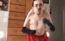 angry boxing