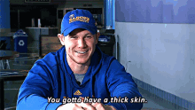Buffalo Sabres Jeff Skinner GIF - Buffalo Sabres Jeff Skinner You Gotta Have A Thick Skin GIFs