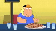 Family Guy Chris Griffin GIF - Family Guy Chris Griffin Hotdogs GIFs