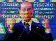 Sivlio Berlusconi Condannato GIF - Sivlio Berlusconi Condannato Bungabunga GIFs