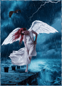 Fallen Angel GIF - Fallen Angel Thunder GIFs