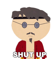 Shut Up Ned Gerblanski Sticker - Shut Up Ned Gerblanski South Park Stickers
