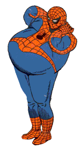 Spiderman Dance Sticker - Spiderman Dance Fat Stickers