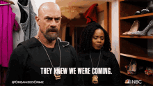 They Knew We Were Coming Ayanna Bell GIF - They Knew We Were Coming Ayanna Bell Elliot Stabler GIFs
