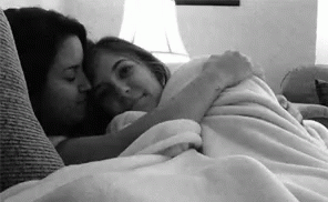 Girls Cuddling In Bed GIFs Tenor.
