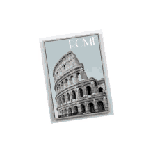 colosseum informa rome italy famous landmark rome stamp colosseum informa rome italy famous landmark rome stamp