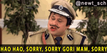 Hao Hao Sorry Gori Mam Happu Singh GIF - Hao Hao Sorry Gori Mam Happu Singh Bhabiji Ghar Par Hain GIFs