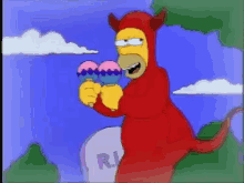 Homer Simpson Maracas GIF - Homer Simpson Maracas Dance GIFs