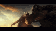 King Kong Godzilla GIF - King Kong Godzilla Take That GIFs