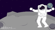 Space Astronaut GIF - Space Astronaut Moon GIFs
