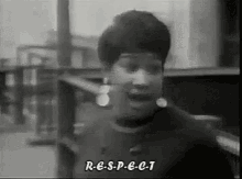 Aretha Franklin Respect GIF - Aretha Franklin Respect GIFs