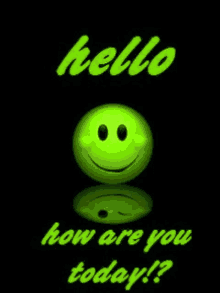 Hello Howare You Today GIF - Hello Howare You Today Smiley GIFs