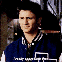 One Tree Hill Nathan Scott GIF - One Tree Hill Nathan Scott I Really Appreciate That GIFs