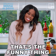 Thats The Funny Thing Lisa GIF - Thats The Funny Thing Lisa House Of Payne GIFs