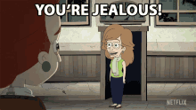 Youre Jealous Therapist GIF - Youre Jealous Therapist Big Mouth GIFs