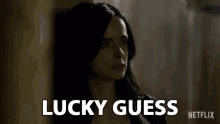 lucky guess good job you figured it out good guess krysten ritter lucky guess good job you figured it out good guess krysten ritter