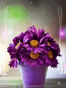 Violet Flowers GIF - Violet Flowers GIFs