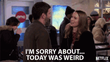 I Am Sorry About Today Was Weird GIF - I Am Sorry About Today Was Weird Its Weird GIFs