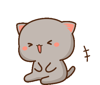 Mochi Mochi Peach Cat Kitty Sticker - Mochi Mochi Peach Cat Cat Kitty Stickers