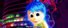 Inside Out Joy GIF - Inside Out Joy Why Are You Crying GIFs