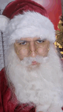 Santa Claus Entre Ojos GIF - Santa Claus Entre Ojos GIFs