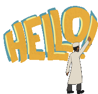 Hello Muslim Man Sticker - Hello Muslim Man Joy Stickers