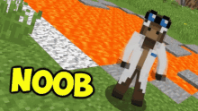 Noob Minecraft GIF - Noob Minecraft Floss GIFs