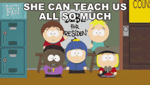 She Can Teach Us All So Much Butters Stotch GIF - She Can Teach Us All So Much Butters Stotch Token Black GIFs