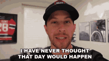 I Have Never Thought That Day Would Happen Tj Hunt GIF - I Have Never Thought That Day Would Happen Tj Hunt Never Expected That GIFs