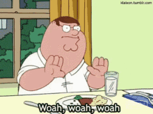 Peter Griffin Family Guy GIF - Peter Griffin Family Guy Woah GIFs