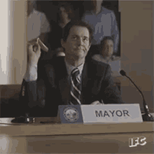 Mayor GIF - Mayor Politician Kyle Mac Lachan GIFs