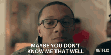 Maybe You Dont Know Me That Well Lionel Higgins GIF - Maybe You Dont Know Me That Well Lionel Higgins Deron Horton GIFs