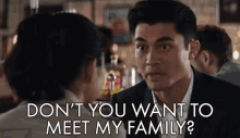 Meet My Family Dont You Want To GIF - Meet My Family Dont You Want To Girlfriend GIFs