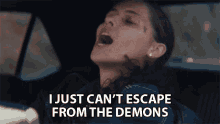 I Just Cant Escape From The Demons 070shake GIF - I Just Cant Escape From The Demons 070shake Danielle Balbuena GIFs