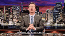 Late Night Show Welcome To Whatever This Is GIF - Late Night Show Welcome To Whatever This Is Introduction GIFs