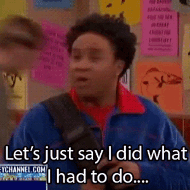 Thats So Raven I Did What I Had To Do GIF - Thats So Raven I Did What I Had To Do Its Done GIFs