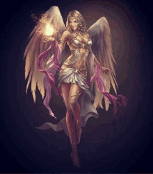 Elliered Angel GIF - Elliered Angel Wings GIFs