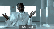 God Morgan Freeman GIF - God Morgan Freeman I Am God GIFs