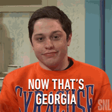 Now Thats Georgia Pete Davidson GIF - Now Thats Georgia Pete Davidson Saturday Night Live GIFs