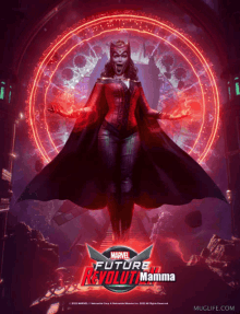 Scarlet Witch Marvel Future Revolution GIF - Scarlet Witch Marvel Future Revolution King Tron GIFs