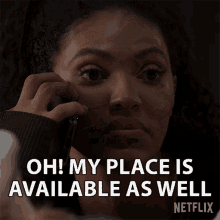 Oh My Place Is Available As Well Talia GIF - Oh My Place Is Available As Well Talia First Kill GIFs