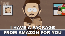 I Have A Package From Amazon For You Gerald Broflovski GIF - I Have A Package From Amazon For You Gerald Broflovski South Park GIFs