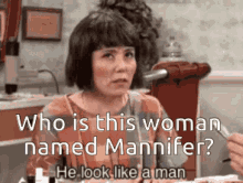 Mannifer Woman GIF - Mannifer Woman Who Is This GIFs