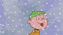 Snowday GIF - Charlie Brown Snow Snowflakes GIFs