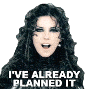 Ive Already Planned It Shania Twain Sticker - Ive Already Planned It Shania Twain Im Gonna Getcha Good Song Stickers