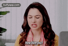 How Dare You.Gif GIF - How Dare You Tamannaah Anger GIFs