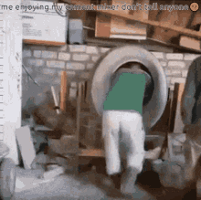 Cement Mixer Dont Tell Anyone GIF - Cement Mixer Dont Tell Anyone Shh Emoji GIFs
